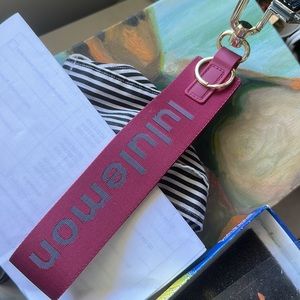 Lululemon never lost keychain